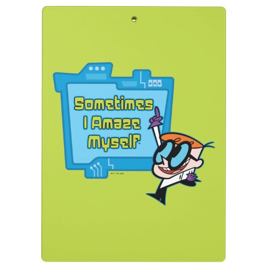 Dexter - Manchmal erstaune ich mich selbst Klemmbrett (Rückseite)