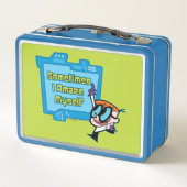 Dexter - Manchmal erstaune ich mich selbst Metall Brotdose (Rückseite)