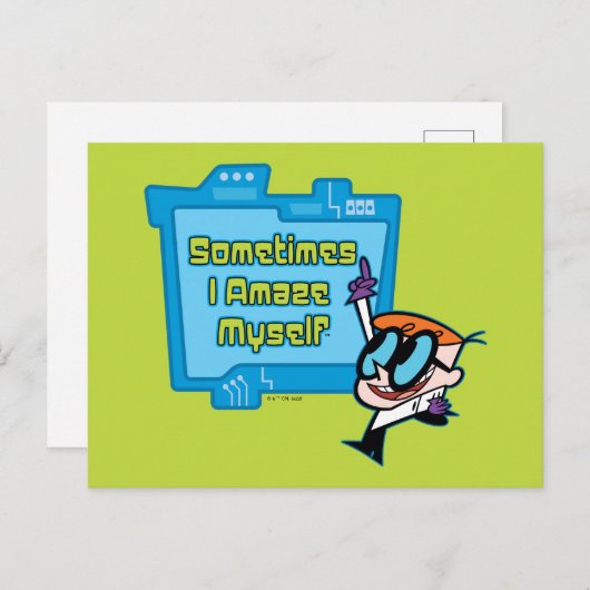 Dexter - Manchmal erstaune ich mich selbst Postkarte (Vorne/Hinten)