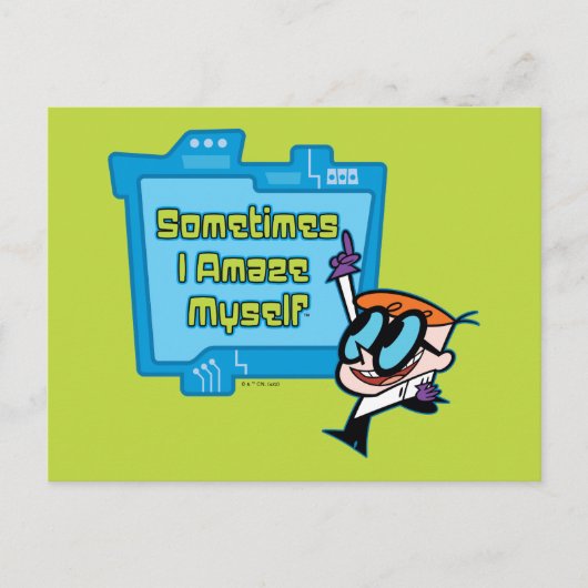 Dexter - Manchmal erstaune ich mich selbst Postkarte (Vorderseite)