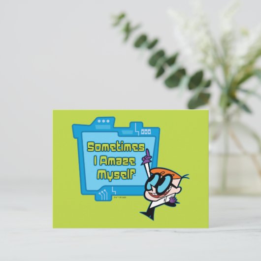 Dexter - Manchmal erstaune ich mich selbst Postkarte (Stehend Vorderseite)