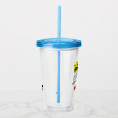 Dexter mit Remote Acryltrinkbecher (Rechts)