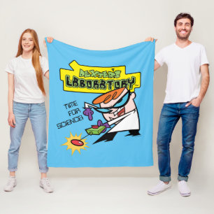 Dexter mit Remote Fleecedecke