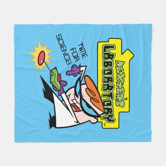 Dexter mit Remote Fleecedecke (Vorderseite (Horizontal))