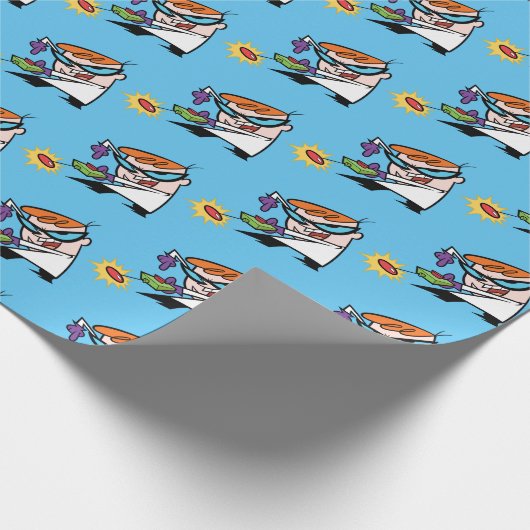 Dexter mit Remote Geschenkpapier (Ecke)