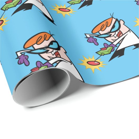 Dexter mit Remote Geschenkpapier (Rolleneckpunkt)