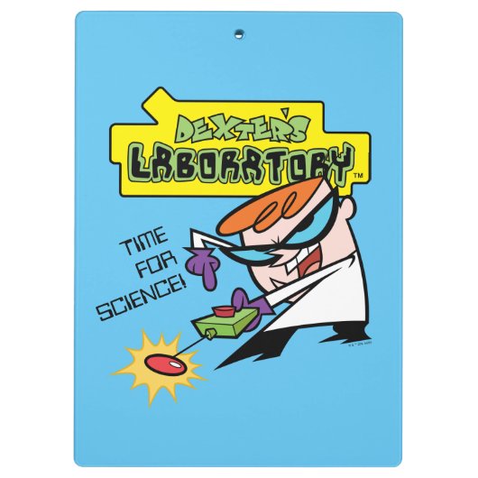 Dexter mit Remote Klemmbrett (Rückseite)