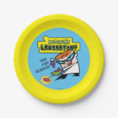 Dexter mit Remote Pappteller (Vorderseite)