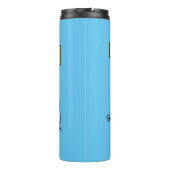 Dexter mit Remote Thermosbecher (Rückseite)