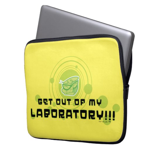 Dexter - Raus aus meinem Labor!!! Laptopschutzhülle (Vorderseite Links)