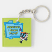 Dexter - Sometimes I Amaze Myself Schlüsselanhänger (Rückseite)