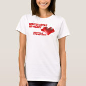 Dexter stahl mein Herz T-Shirt (Vorderseite)