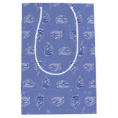 Dexter und Mandark Atommuster Mittlere Geschenktüte (Vorderseite)