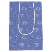 Dexter und Mandark Atommuster Mittlere Geschenktüte (Rückseite)