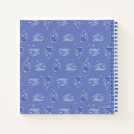 Dexter und Mandark Atommuster Notizblock (Rückseite)