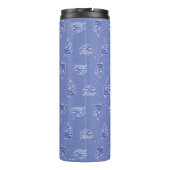 Dexter und Mandark Atommuster Thermosbecher (Rückseite)