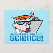 Dexter - What A Fine Day For Science! Postkarte (Vorderseite)