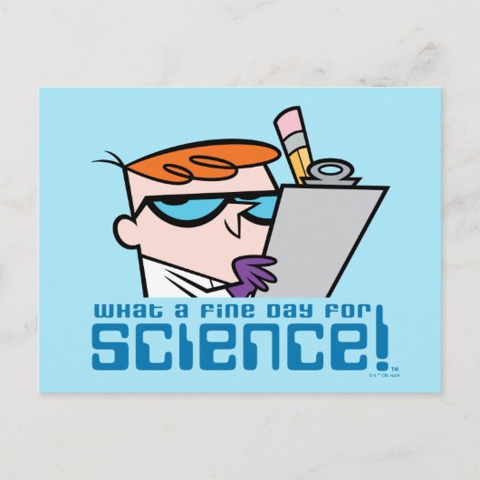 Dexter - What A Fine Day For Science! Postkarte (Vorderseite)