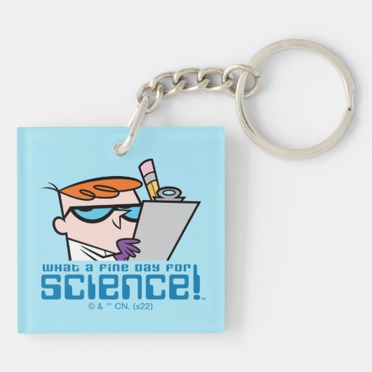 Dexter - What A Fine Day For Science! Schlüsselanhänger (Rückseite)