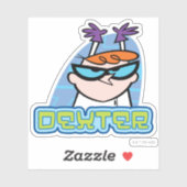 Dexter-Zeichenname Graphic Aufkleber (Blatt)