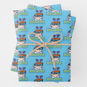 Dexter-Zeichenname Graphic Geschenkpapier Set (Beispiel)