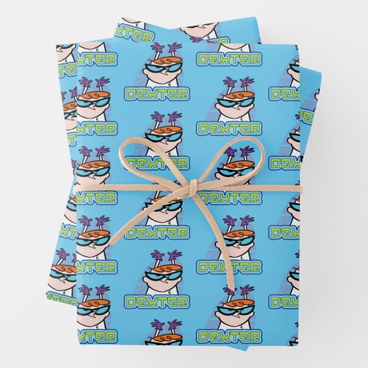 Dexter-Zeichenname Graphic Geschenkpapier Set (Beispiel)