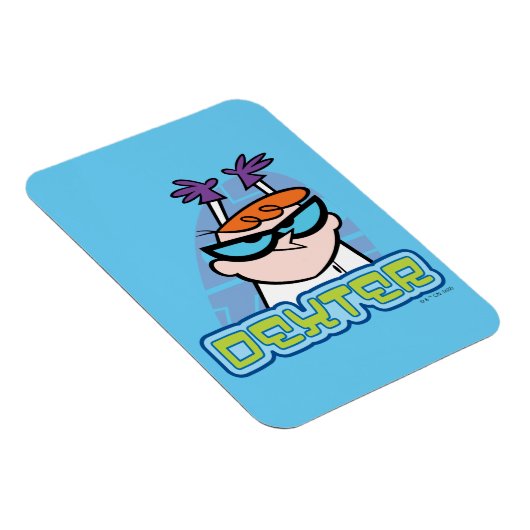 Dexter-Zeichenname Graphic Magnet (Rechte Seite)