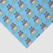 Dexter-Zeichenname Graphic Seidenpapier (Ausschnitt)