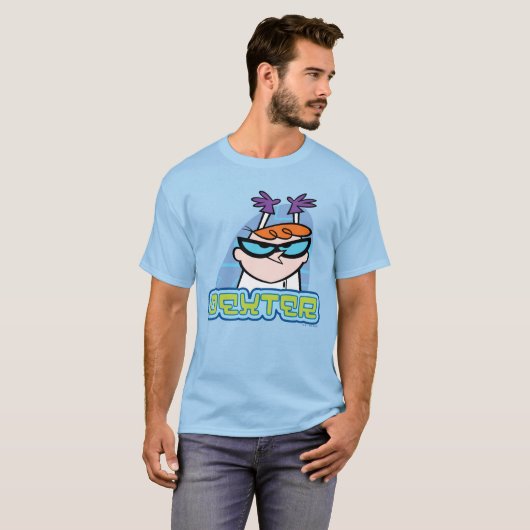 Dexter-Zeichenname Graphic T-Shirt (Vorne ganz)