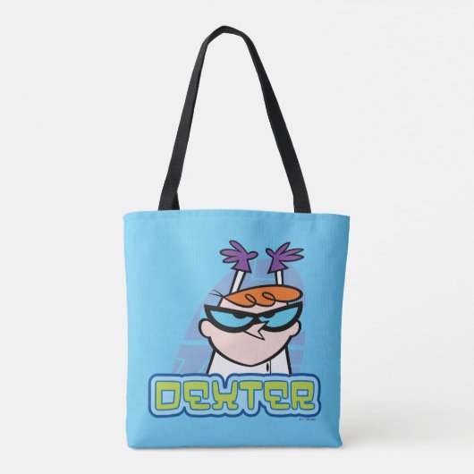 Dexter-Zeichenname Graphic Tasche (Rückseite)