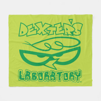 Dexter's Laboratory Face Logo Fleecedecke