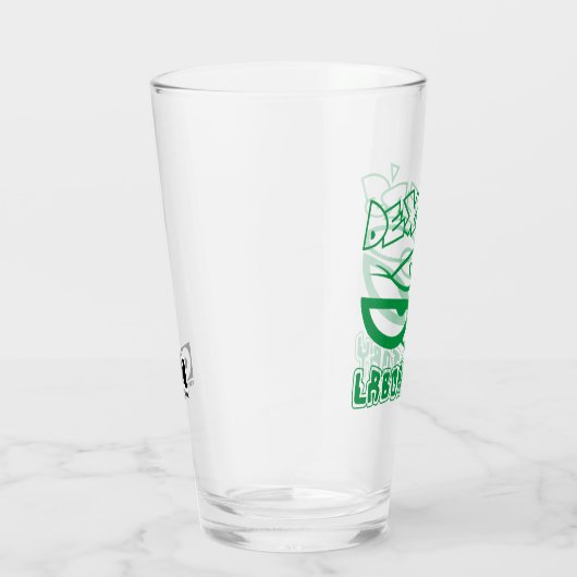 Dexter's Laboratory Face Logo Glas (Rechts)