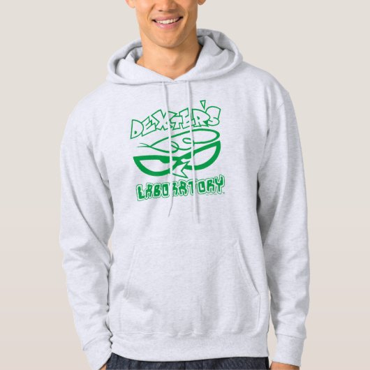 Dexter's Laboratory Face Logo Hoodie (Vorderseite)