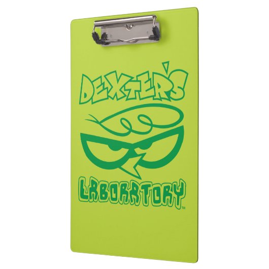 Dexter's Laboratory Face Logo Klemmbrett (Links)