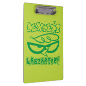 Dexter's Laboratory Face Logo Klemmbrett (Rechts)