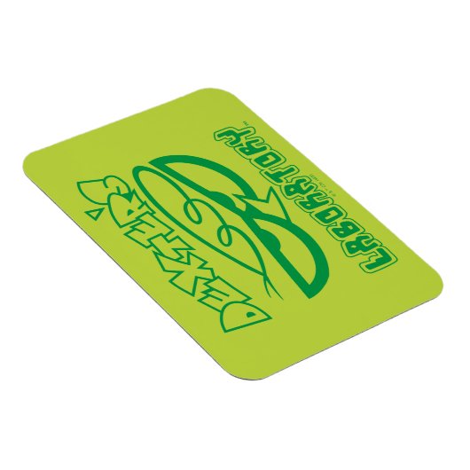 Dexter's Laboratory Face Logo Magnet (Rechte Seite)