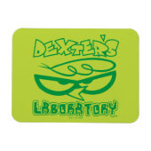 Dexter's Laboratory Face Logo Magnet (Horizontal)