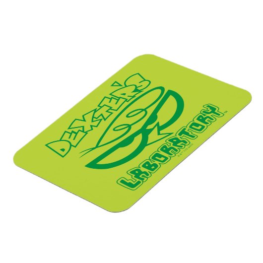 Dexter's Laboratory Face Logo Magnet (Linke Seite)