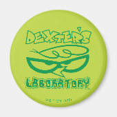 Dexter's Laboratory Face Logo Magnet (Vorne)