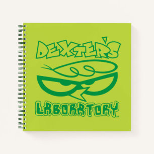 Dexter's Laboratory Face Logo Notizblock