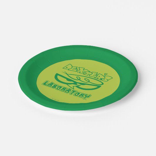 Dexter's Laboratory Face Logo Pappteller (Schrägansicht)