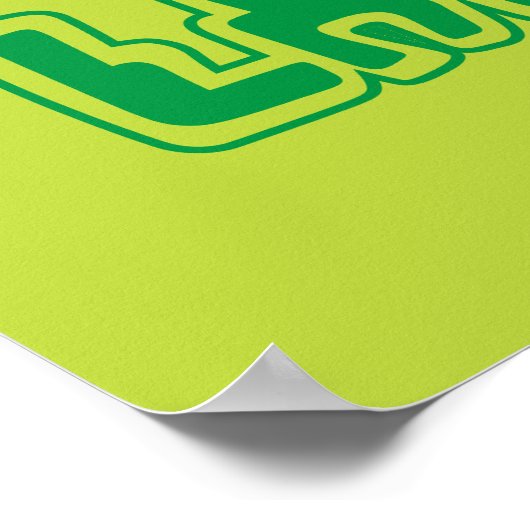 Dexter's Laboratory Face Logo Poster (Ecke)