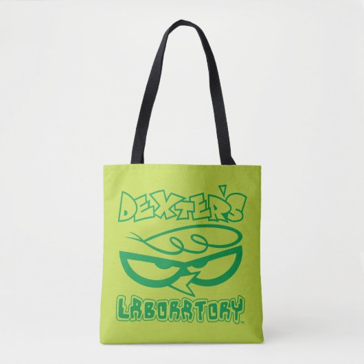 Dexter's Laboratory Face Logo Tasche (Vorderseite)