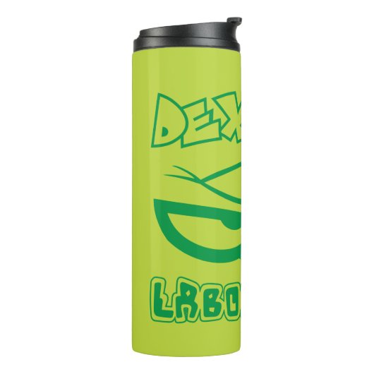 Dexter's Laboratory Face Logo Thermosbecher (Nach links gedreht)