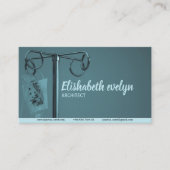 Dextrose auf Edelstahl IV-Ständer Visitenkarte (Vorderseite)