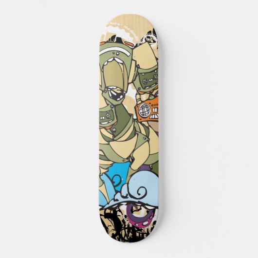 Dezeinswell "Entourage Teil 3" Skateboard (Vorderseite)
