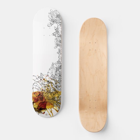 Dezeinswell "Freiheit " Skateboard (Vorderseite)
