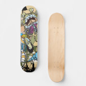 Dezeinswell "Gefolge-Teil 2" Skateboard (Vorderseite)