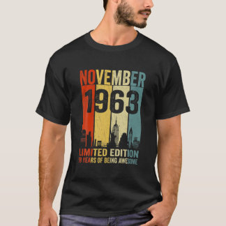 Dezember 1963 Limited Edition 58 Jahre Aw T-Shirt