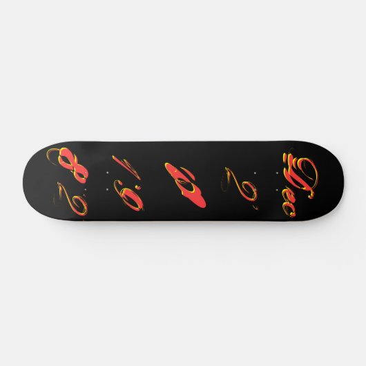 Dezember 1982 skateboard (Horizontal)
